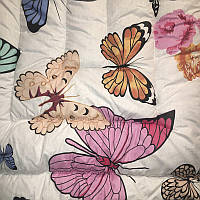 Ковдра та подушка з натуральної вовни "Метелики"