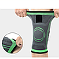 Компресійний наколінник Бандаж колінного суглоба Jljulong розмір S Зелений, фото 5