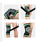 Компресійний наколінник Бандаж колінного суглоба Jljulong розмір S Зелений, фото 7