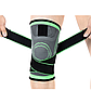Компресійний наколінник Бандаж колінного суглоба Jljulong розмір S Зелений, фото 9