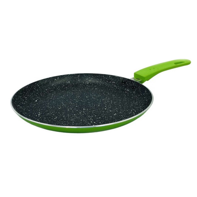 Сковорідка для млинців 23 см Con Brio СВ-2324 Eco Granite Green S