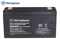Аккумуляторна батарея Westinghouse 6 V, 7 Ah