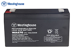 Акумуляторна батарея Westinghouse 6 V, 7 Ah