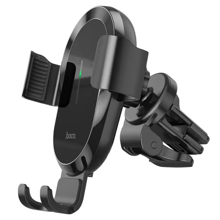 Автотримач Holder Hoco CA105 Guide з бездротовою зарядкою 15W