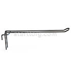 Гачок №52 L220 d4,0, чорний. Гачки торговельні металеві 10 шт упаковка. Навіси на сітку, фото 3