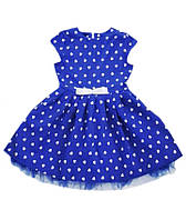 Нарядное платье с фатином на девочку, хлопковые платья для девочек 122