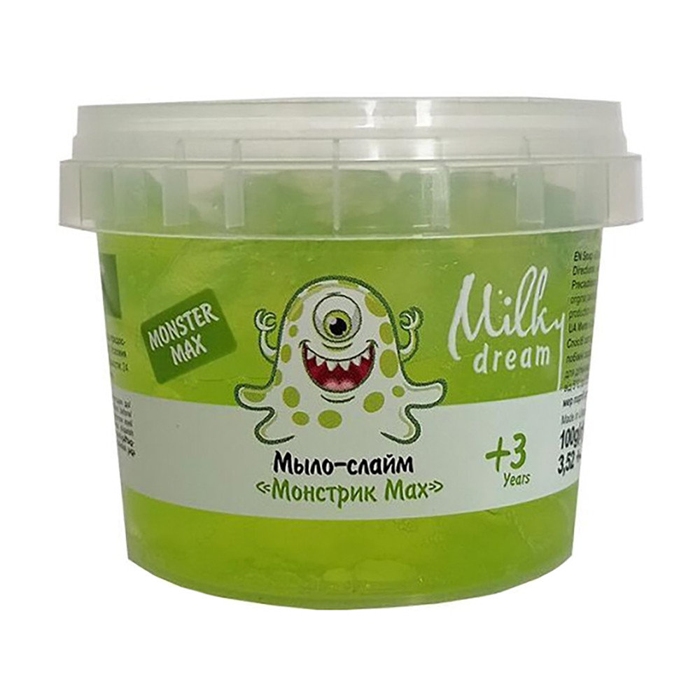 Дитяче мило-слайм "Монстрик Мах" Milky Dream Kids 100 г (4820205303234)
