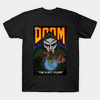 Футболка чёрная MF DOOM The Illest Villain T-Shirt