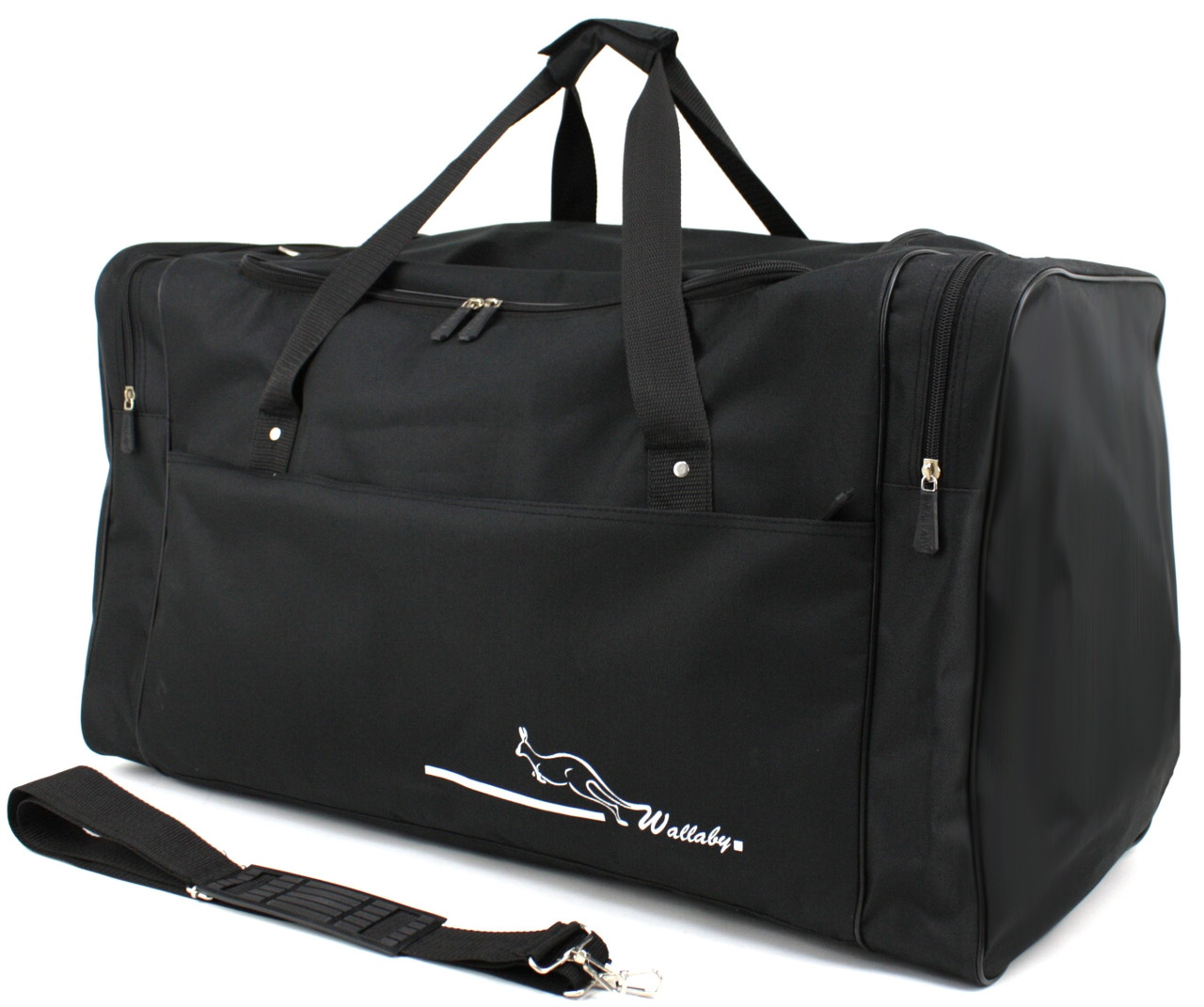Велика дорожня Сумка buuba 90L Wallaby, Україна чорна