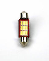 Лампа светодиодная T11 Festoon T11x36 12LEDs canbus