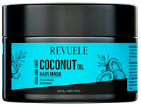 Маска для волос с кокосовым маслом Revuele Coconut Oil Hair Mask 360 мл