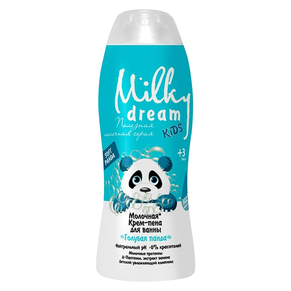 Крем-піна для ванни "Блакитна Панда" Milky Dream 300 мл (4820205301889)