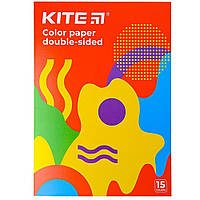 Бумага цветная двусторонняя Kite Fantasy A4 K22-250-2