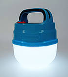 Підвісний ліхтар світильник LED з гачком для кемпінгу з акумулятором ліхтариком та сонячною Hurry Bolt HB-V80, фото 10