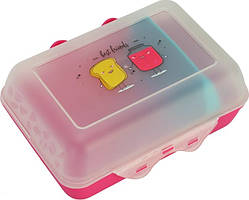 Ланч-бокс "Optima" 850мл Best Friends малиновий №O98115(12)