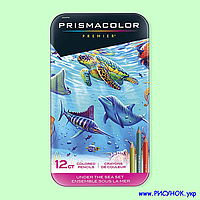 PRISMACOLOR Набор 12 штук ЦВЕТА ПОДВОДНОГО МИРА