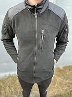 Флісова кофта combat tactical fleece,чорна XL
