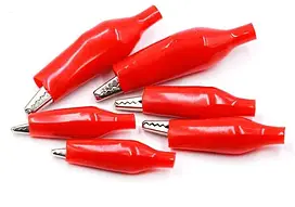 Затискач крокодил WD027 Червоний 45мм