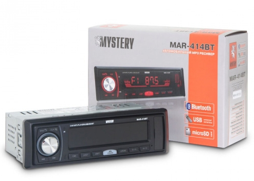 Автомагнітола в машину із Bluetooth Mystery MAR-414BT. Магнітофон для авто, фото 1