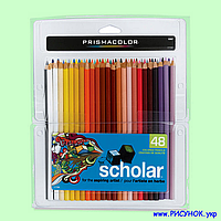 PRISMACOLOR учнівські олівці 48 штук SCHOLAR ART PENCILS