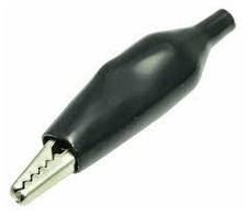 Затискач крокодил WD027 Чорний 45 мм