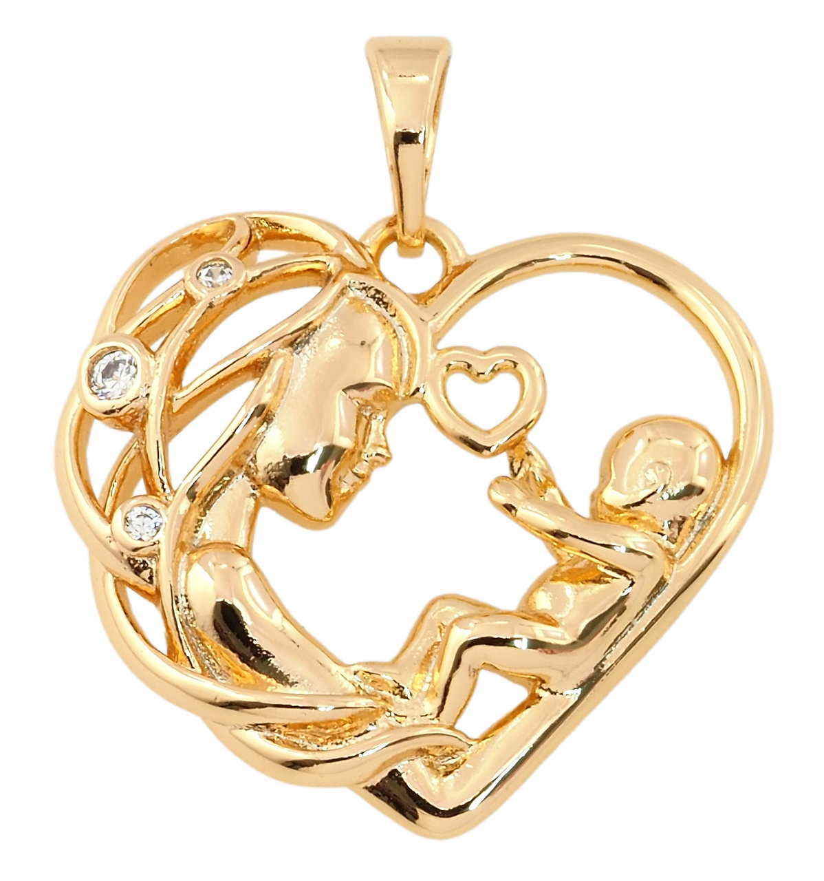 Кулон Xuping Позолота 18K "Щастя материнства" для ланцюжка до 5мм