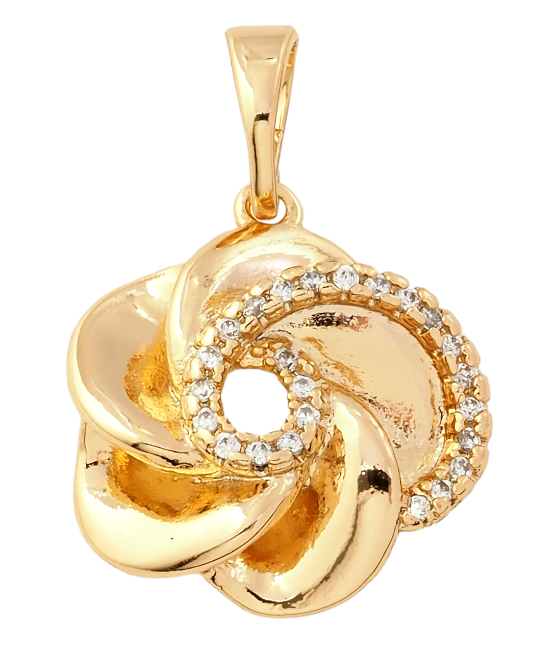 Кулон Xuping Позолота 18K "Квіточка" для ланцюжка до 5мм