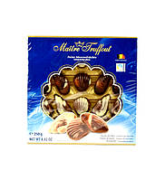 Шоколадные конфеты пралине Maitre Truffout Seashells chocolate pralines 250g (Бельгия)