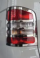 Накладки на стопы (2 шт, нерж) 1 дверь, OmsaLine - Итальянская нержавейка для Volkswagen T5 2010-2015 гг