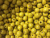 Намистини кольорові 11 мм, жовті (упаковка 50шт.), фото 2