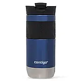 Термокружка Contigo Byron New Snapseal 470 мл Blue Corn Satin (2174606), фото 3