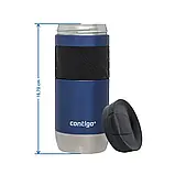 Термокружка Contigo Byron New Snapseal 470 мл Blue Corn Satin (2174606), фото 8