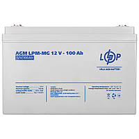 Акумулятор мультигелевий LogicPower LPM-MG 12V 100 Ah для ДБЖ