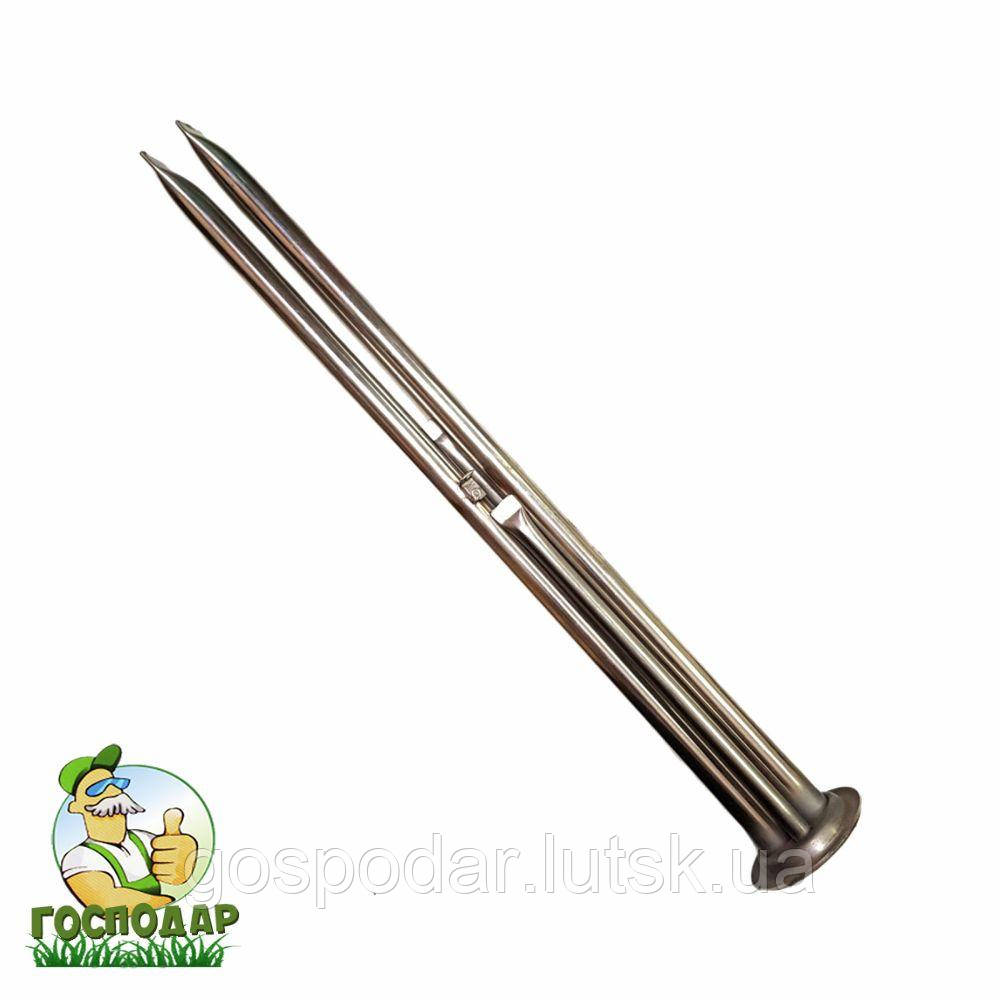 Фланець подвійний під сухий тен 63 мм із нержавіючої сталі для бойлерів Willer, Thermex, Garanterm, фото 1