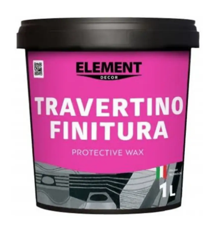 Захисний віск ELEMENT Decor Travertino Finitura 1л
