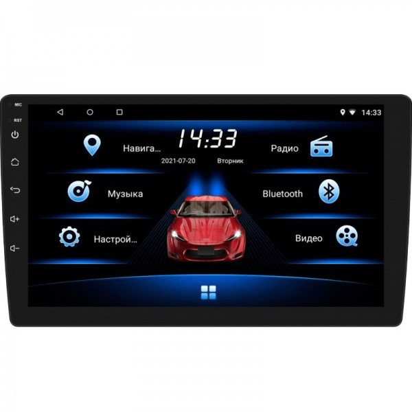 Автомагнітола 9 дюймів FANTOM FP-9050 BlackWhite