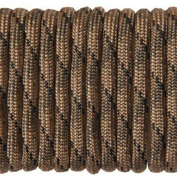 Паракорд Paracord 550 Type III Field camo 100% нейлон шнур 7-ми жильный