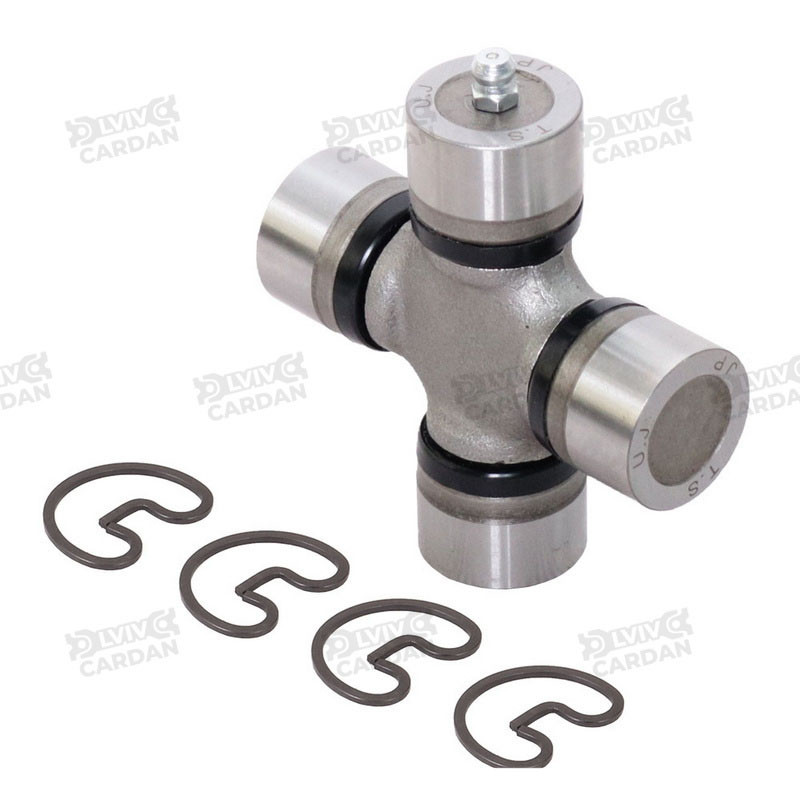 Хрестовина карданного валу 27x81,8, бокова змазка, GU1000Q (DRIVESHAFT PARTS)
