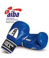 Перчатки боксерские "TIGER" GREEN HILL лицензированные AIBA PRO BOXING