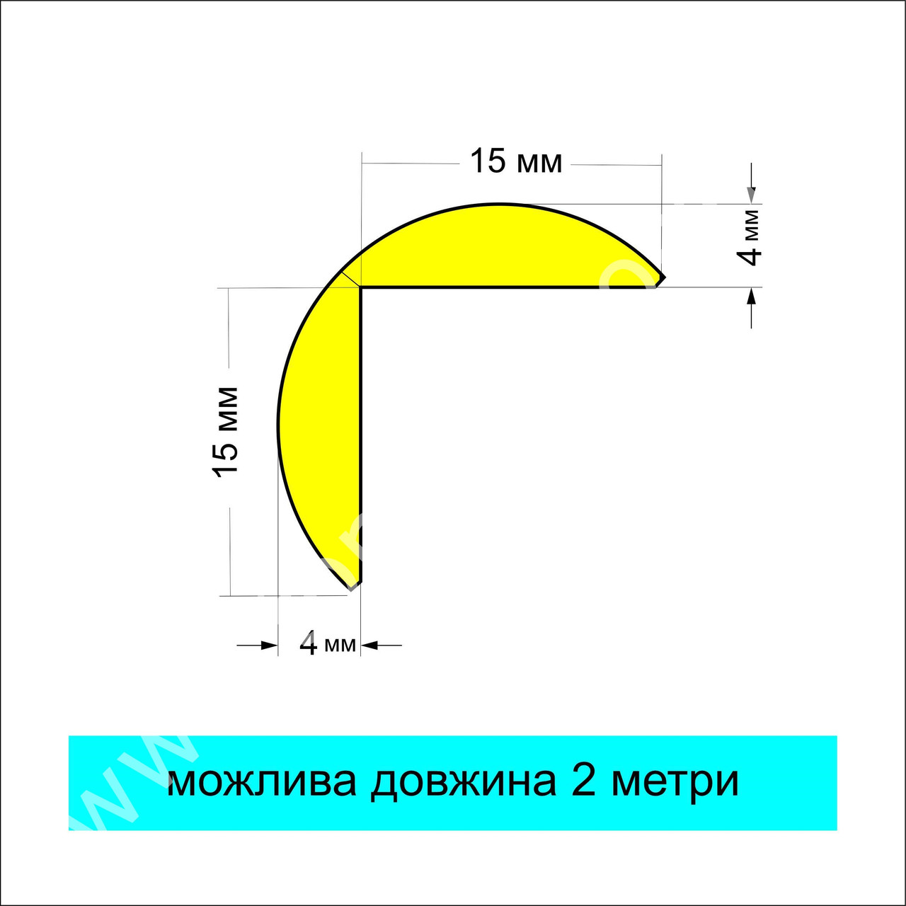 Защитная прозрачная силиконовая лента на углы мебели 2м х 15мм складная - фото 3 - id-p1781963257