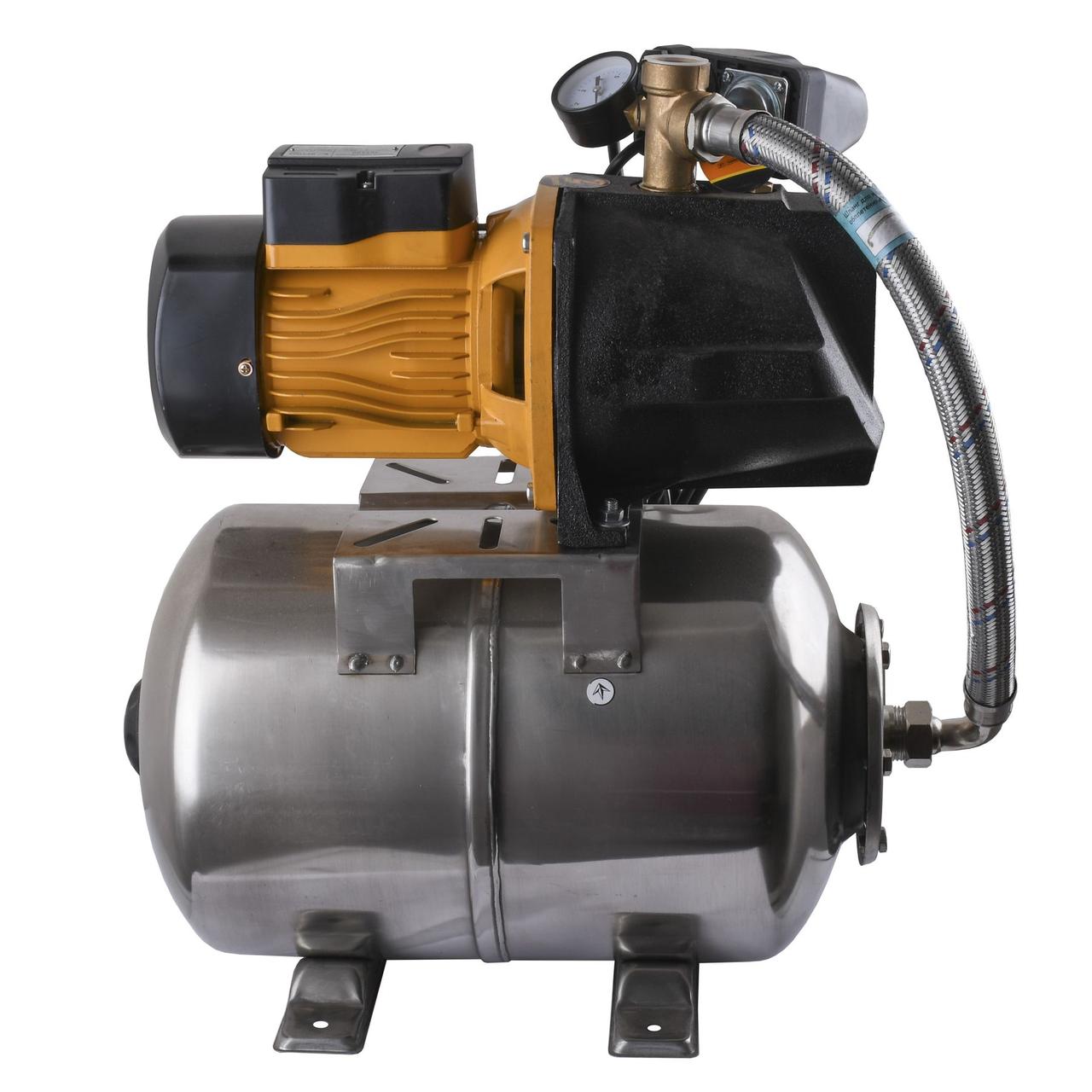 Насосна станція 1,3 кВт Optima Jet 150-24 Inox чавун довгий на гребінці, фото 1