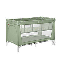 Манеж CARRELLO Piccolo+ CRL-11501/2 Mint Green с двумя уровнями дна