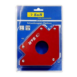 Магнітний кутник для зварювання S&R 34 кг (45?,90?,135?), фото 3