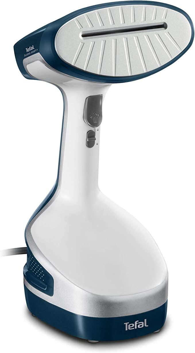 Парова праска Tefal DT8100EO Access Steam + щітка для ворсу, гачок для одягу, 1600 Вт, синій із білим