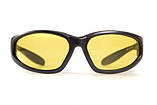 Окуляри фотохромні (захисні) Global Vision Hercules-1 Photochromic (yellow) фотохромні жовті, фото 2