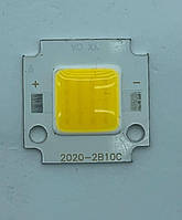 Потужний світлодіод 10W 30V для прожектора, матричний, COB, 3000-3500K