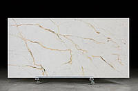 Кварцит Calacatta gold (LeoStone™ код 006) 325x165x2см