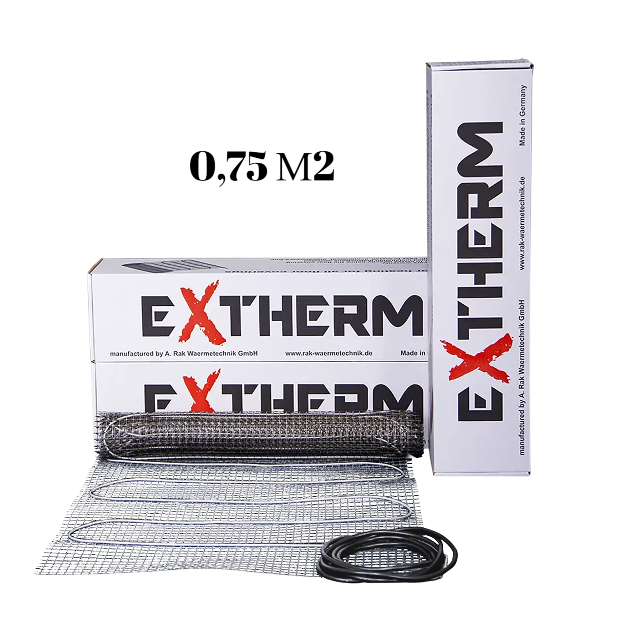 Нагрівальний мат Extherm ET ECO 075-180 0,75м2