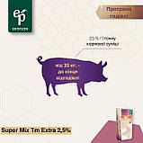 Премікс Supermix Tm Extra 2,5% - гровер / фінішер для свиней на відгодівлі, фото 4