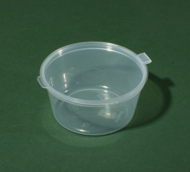 Соусниця 30 мл з відкидною кришкою, РР (50 шт) герметична